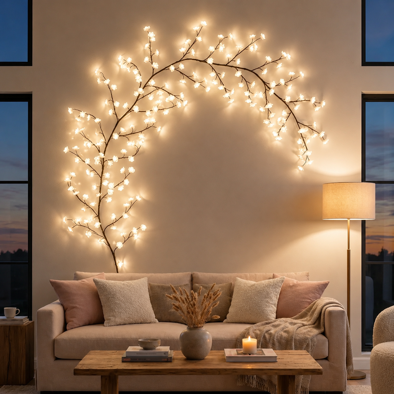 LED Cherry Blossom Lights