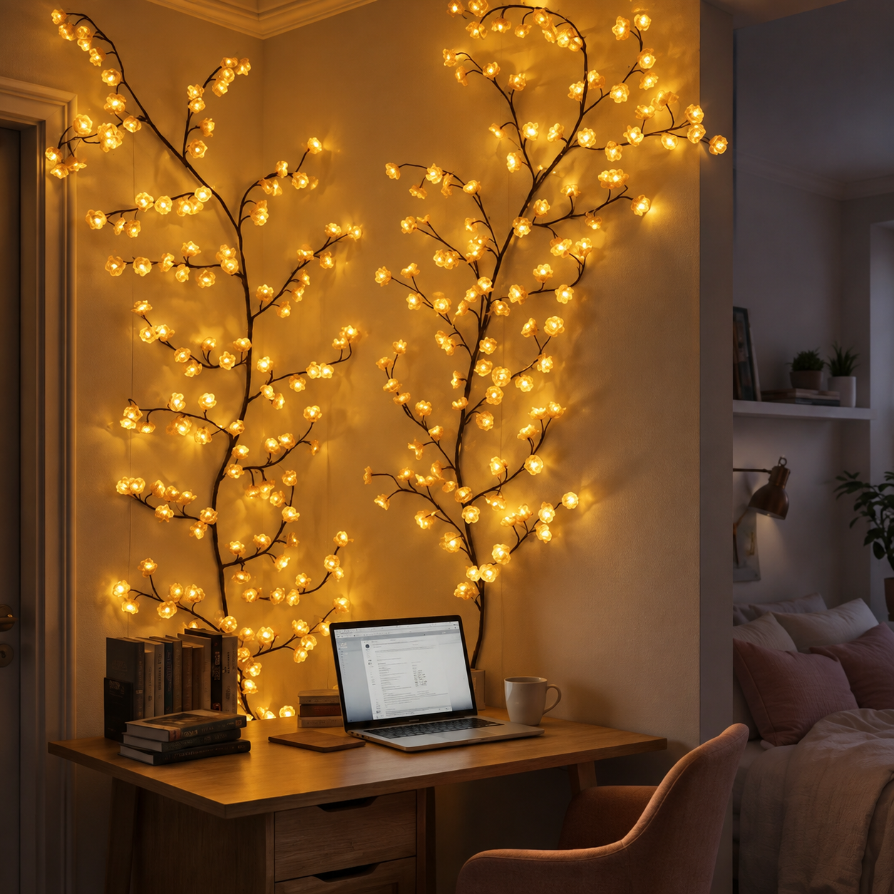 LED Cherry Blossom Lights